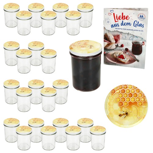 25er set sturzglas 230ml - 25er, hoch