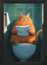 Niedliche Cartoon Toilette