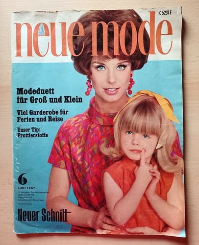 Neue mode juni 1967 - mode,,