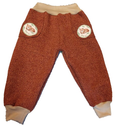 Wollwalkhose pumphose fuchs - wollwalkhose,