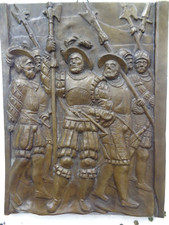 Reliefbilder, handgegossen