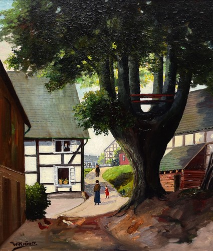 Altes gemälde - altes,