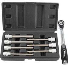INNENSECHSKANT STECKSCHLÜSSEL SATZ INNEN SECHSKANT für INBUS SCHRAUBEN + RATSCHE