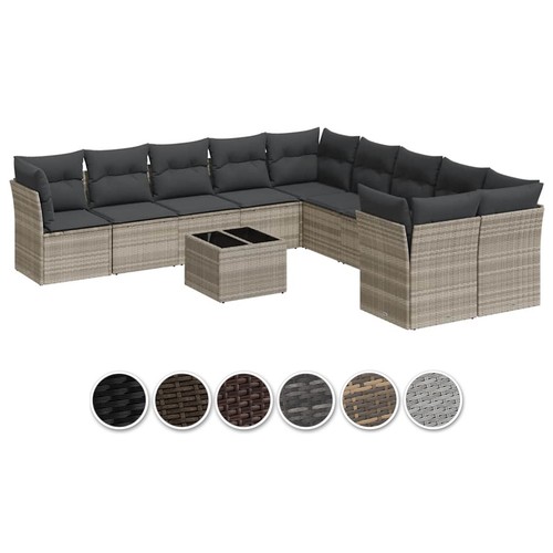 Poly rattan garten lounge - poly, sofa