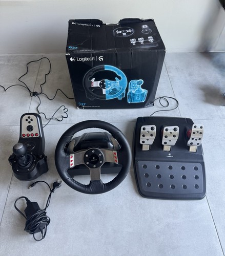 Logitech g27 racing wheel - logitech,