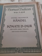 händel/ sonate d-dur