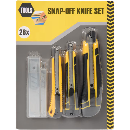 Tlg cuttermesser set 18mm - set,