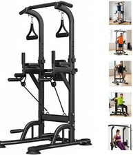 Power Tower Pull Up Bar Dip