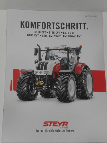 Steyr cvt traktoren prospekt - steyr,