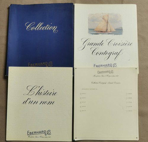 Eberhard rare catalogue - eberhard,