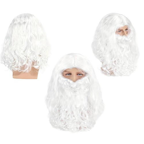 Weihnachtsmannperücke m - xl,