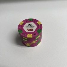 10 Classic WTHC Top Hat & Cain Paulson $500 Pokerchips