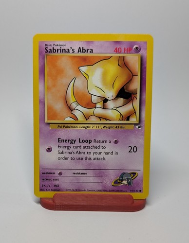 Pokémon sabrina abra 132 - sabrina's,