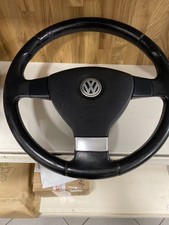 VW Golf 5 Polo Passat B8 T5 T5.2 Leder Lenkrad Komplett 