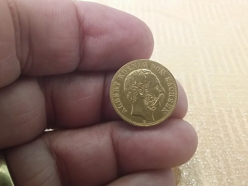 Sachsen mark 1881 - 10,