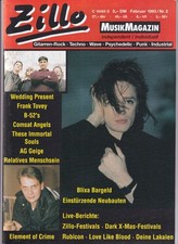 ZILLO MusikMagazin Nr. 2 Februar 1993 - Wedding Present, Einstürzende Neubauten