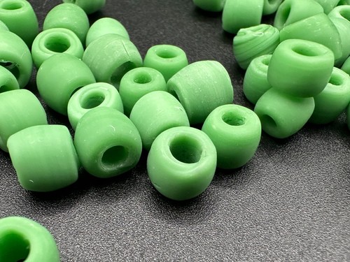 Matte glasperlen makramee mint - matte,