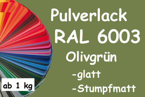163 pulverlack ral - ral, 6003