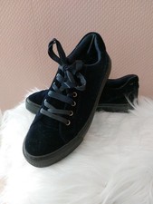 Graceland (Deichmann) Samt Sneaker 38 Neuwertig, Satin Schleife