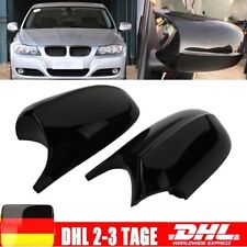 Paar M3 Stil Spiegelkappe Gehäuse Abdeckung Für BMW E90 E91 E92 E93 LCI Schwarz