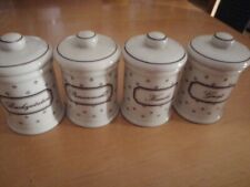 Gewürzdosen  4Dosen Retro