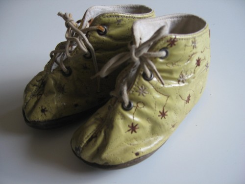 Antike kinderschuhe babyschuhe - antike,
