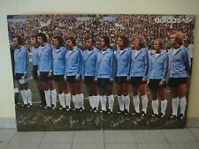 Deutschland Fussballweltmeister 1974 Poster 120 X 80 cm adidas