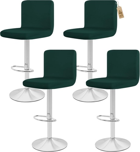 Dunkelgrüne barhockerbezüge - dunkelgrüne,