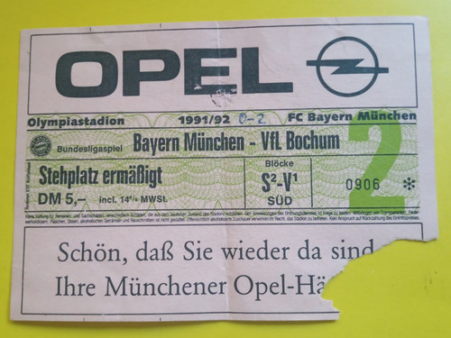 Orig ticket bundesliga - 1.,