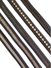 Glitzer Stirnriemen für