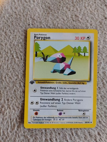 Pokemon karte porygon - pokemon, "porygon"