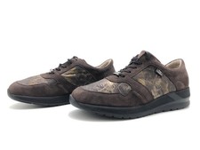 Finn Comfort DRENA Damen Halbschuhe Gr. 41 Schnürschuhe Freizeitschuhe Braun