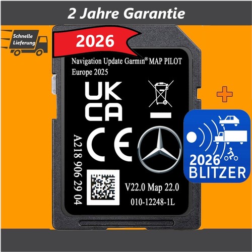 Mercedes garmin map pilot v22 - mercedes,