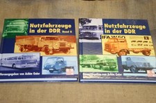 2 Bände DDR Nutzfahrzeuge Technik Typen Produktion Barkas Multicar W50 Robur IFA