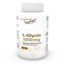 Vita World L-Glycin 1000mg 120