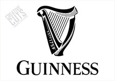 Klassische guinness schablone - klassische,
