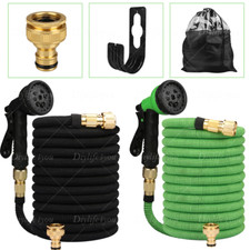 15-30m Flexibler Gartenschlauch dehnbarer Wasserschlauch Flexischlauch flexibel