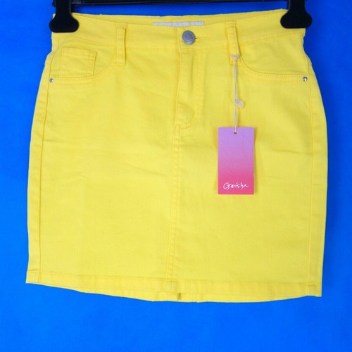 Rock geisha gelb damen - 40,