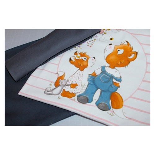 Stoffpaket jersey mit - -, jersey,