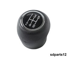 5-Gang Schaltknauf Schwarz