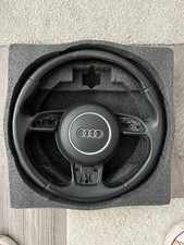 Original Audi A6 C7 4G S-Line Lenkrad / Lenkradheizung steering weehl