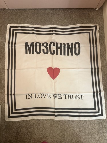 Moschino seidentuch love - moschino,
