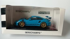 Porsche 911 GT3 RS Miamiblau 991.2 2018 Minichamps 1:43 OVP