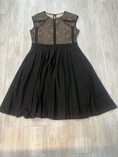 Damen Kleid Ärmellos Festlich