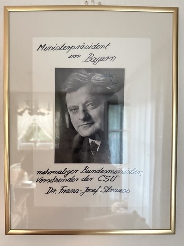 Foto mit original - , autogramm