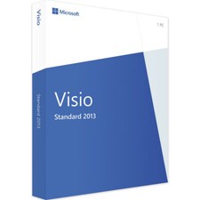 Microsoft Visio 2013 Standard - Volumenlizenz 64/32 Bit Version als Download