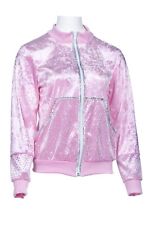Trainingsjacke rosa silber Puppe Kostüm Damen Karneval Fasching Festival