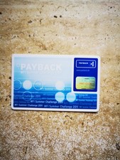 RARITÄT!!! Paybackkarte - WF INGOLSTADT SUMMER CHALLENGE 2011 - ohne Punkte