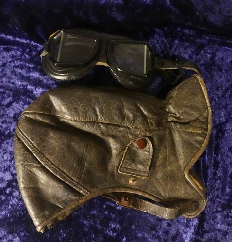 Vintage motorrad fliegerbrille - vintage,