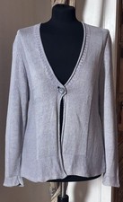 Hübsche Leinen Strickjacke